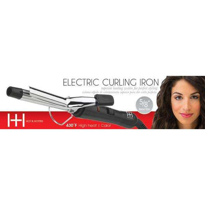 Annie Hot & Hotter Electrical Silver Curling Iron
