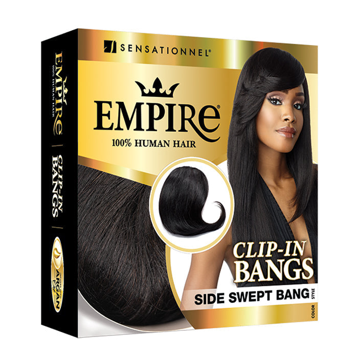 Sensationnel Empire 100% Human Hair Clip-In China Bang