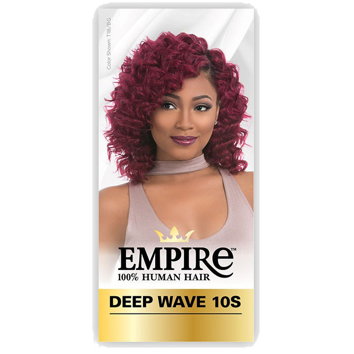 Sensationnel Empire 100% Human Hair Weave - DEEP WAVE 10S 3 PCS