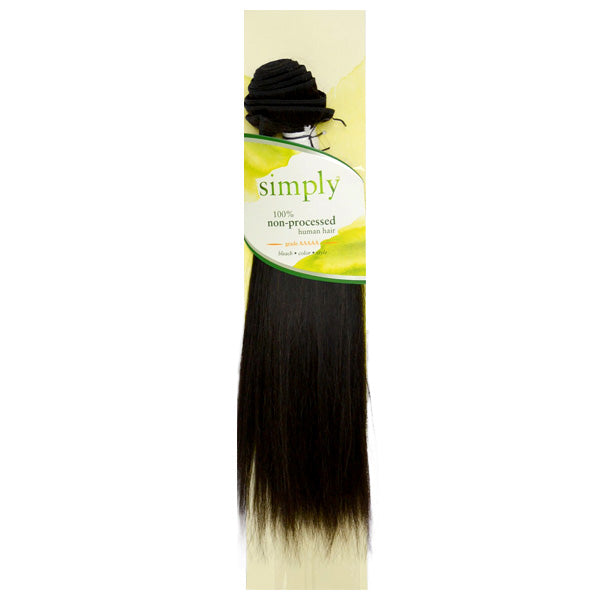 Outre Simply 100% Non-Processed Human Hair Weave - BLOW OUT STRAIGHT 10-16"