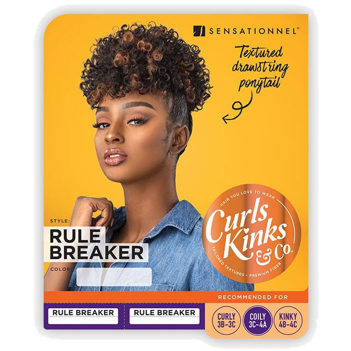Sensationnel Instant Curls Kinks & Co Pony Drawstring - RULE BREAKER