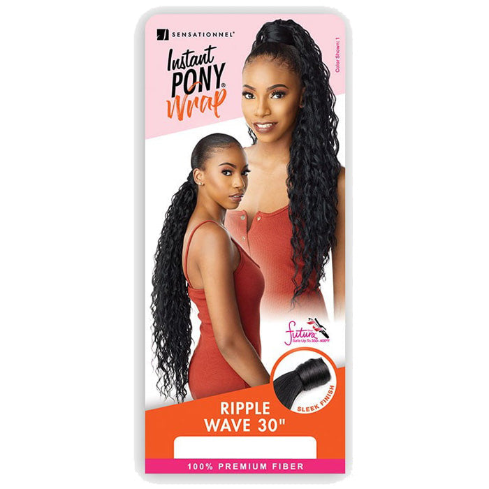 Sensationnel Instant Pony Wrap - RIPPLE WAVE 30"