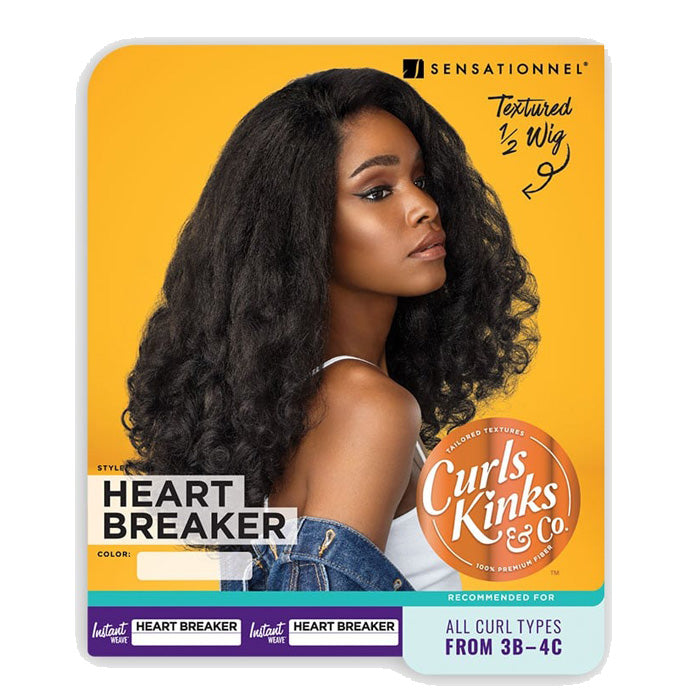 Sensationnel Instant Weave Curls Kinks & Co Half Wig - HEART BREAKER