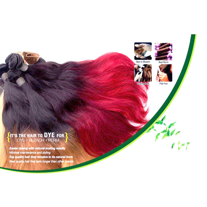 Janet Collection Bombshell Brazilian Bundle 100% Remy Human Hair Weaves - NATURAL BODY WAVE 14-20"