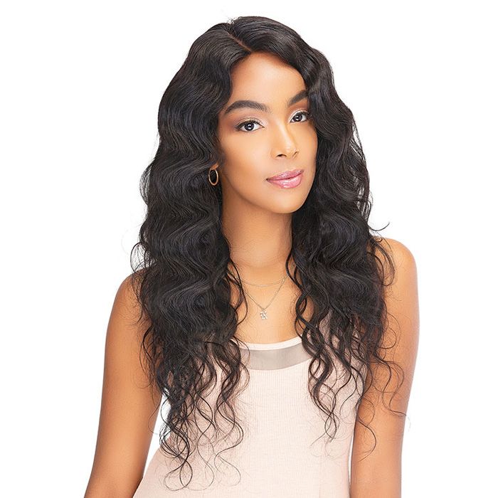 Janet Collection Melt 100% Virgin Remy Human Hair Weave 3 Pcs 13X5 HD Lace Closure - BRAZILIAN BODY 12/14/16"