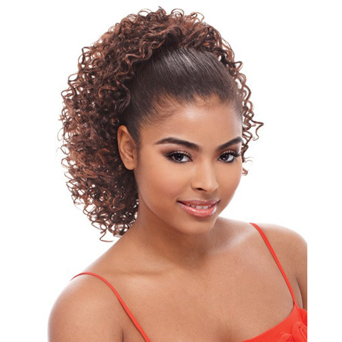 Janet Collection Ponytail Grape