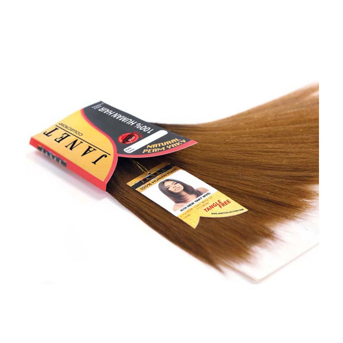 Janet Collection Human Hair Weave NEW YAKY 8-24 inch