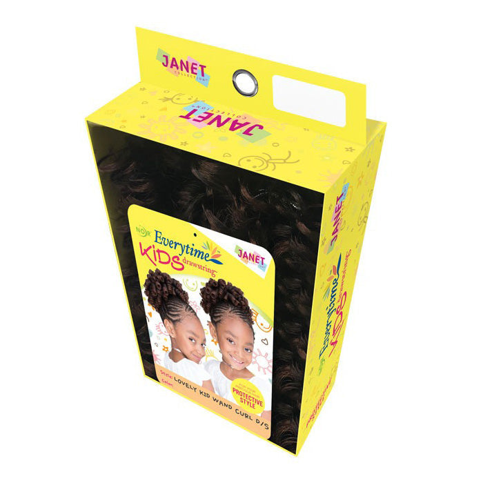 Janet Collection Everytime Kids Drawstring Ponytail - LOVELY KID WAND CUR D/S