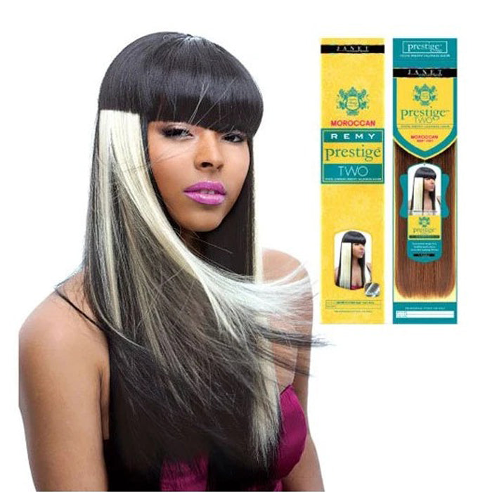 Janet Collection Remy Prestige Two 100% Virgin Remy Human Hair Weave - MOROCCAN REMY YAKY 14/16"