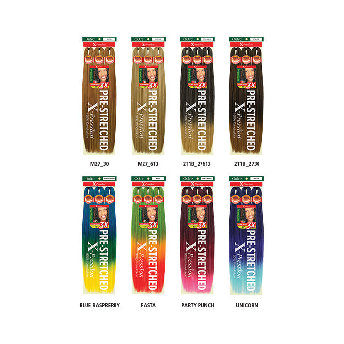 Outre X-Pression Pre-Stretched - ULTRA BRAID 3X 72"
