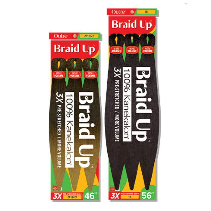 Outre Braid Up Braid - PRE-STRETCHED BRAID 3X 46", 56"