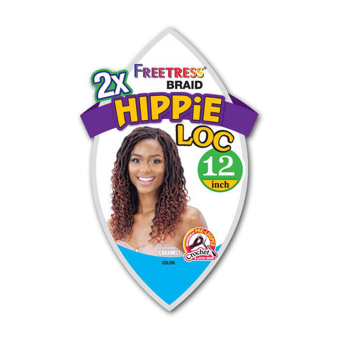 Freetress Pre-Looped Crochet Braids - 2X HIPPIE LOC 12"