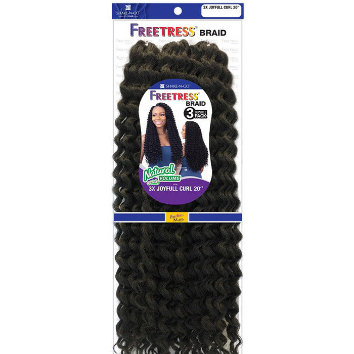 Freetress Crochet Braid - 3X JOYFULL CURL 20"