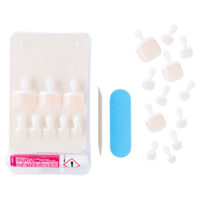 KISS SALON ACRYLIC 24 TOENAIL - WALK AWAY