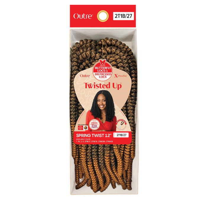 Outre X-Pression Twisted Up Crochet Braid SPRING TWIST 12