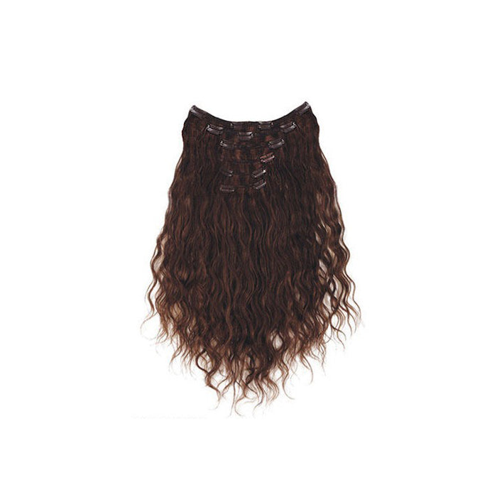 Lord & Cliff Evita 100% Human Hair Clip-In Extension - FRENCH WAVE 6 PCS 18"