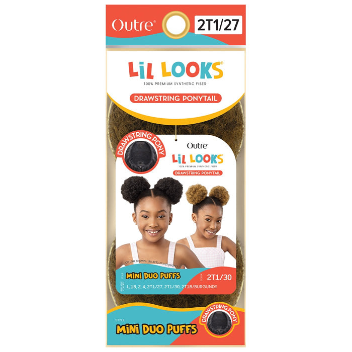 Outre Lil Looks Drawstring Ponytail - MINI DUO PUFFS