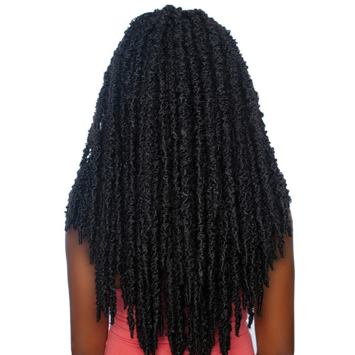 Mane Concept Afri Naptural Pre-Looped Crochet Braid - 2X BUTTERFLY LOCS 18"