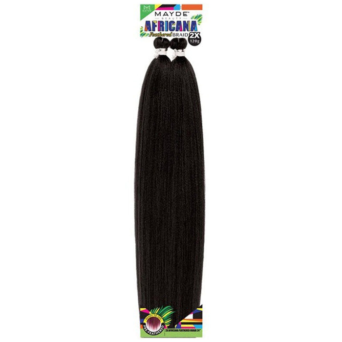 Mayde Beauty Africana 2X Pre-Feathered Braid - 24"/32"