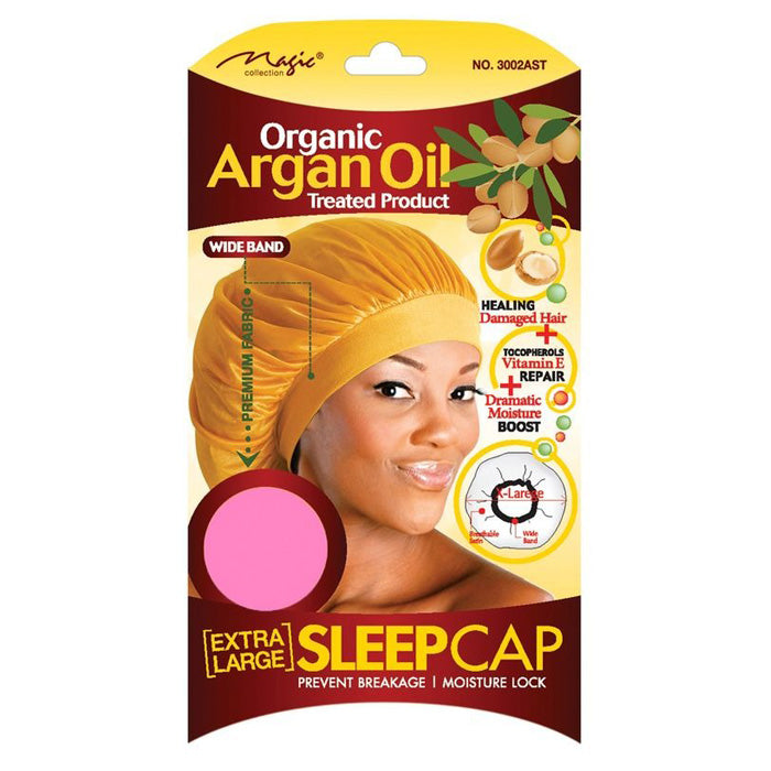 Magic Organic Argan Oil Treated Product EXTRA LARGE SLEEP CAP