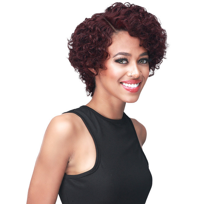 Bobbi Boss 100% Human Hair 3.5" HD Lace Part Wig - MHLF545 LOUISE