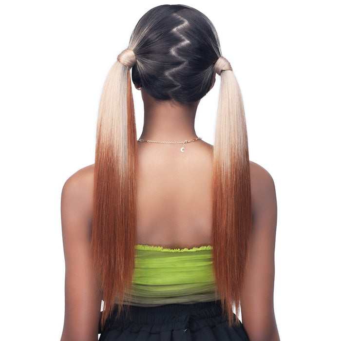 Bobbi Boss Zig Zag HD Lace Full Wig - MLF680 HADLEE - Extreme Z-Part Nape Lace