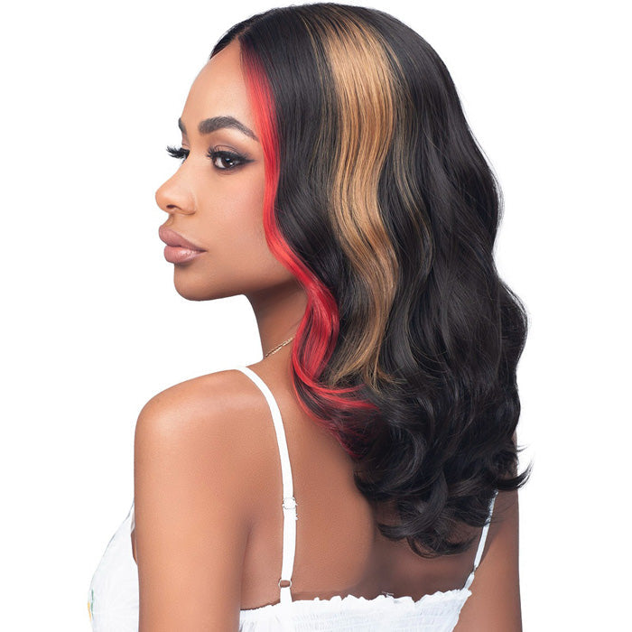 Bobbi Boss Miss Origin Premium Human Hair Blend 5" HD Lace Front Wig - MOGL101 LIV