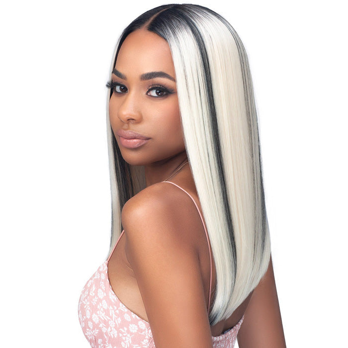 Bobbi Boss Miss Origin Premium Human Hair Blend 5" HD Lace Front Wig - MOGL102 ALLISON