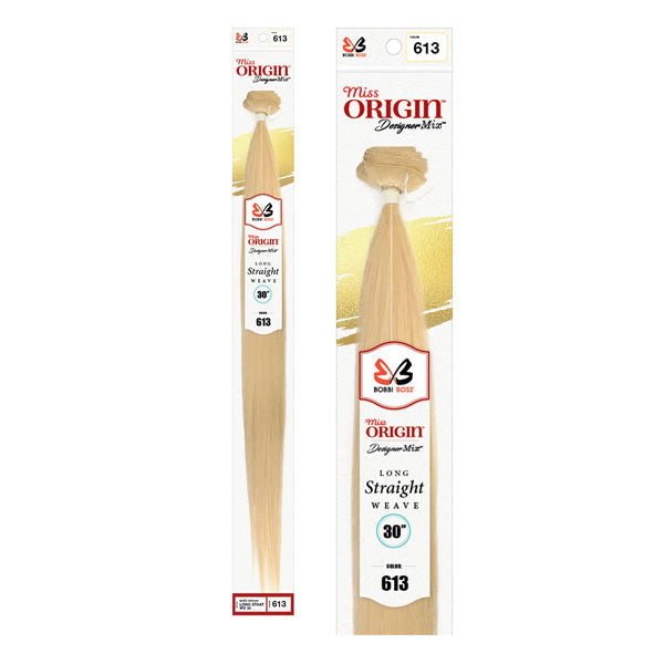 Bobbi Boss 12 A Designer Mix Miss Origin Weave - STRAIGHT 18/24/30"