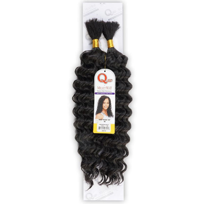 Milky Way Que Human Hair Blend Bulk - DEEP 14"/16"/18"/22"