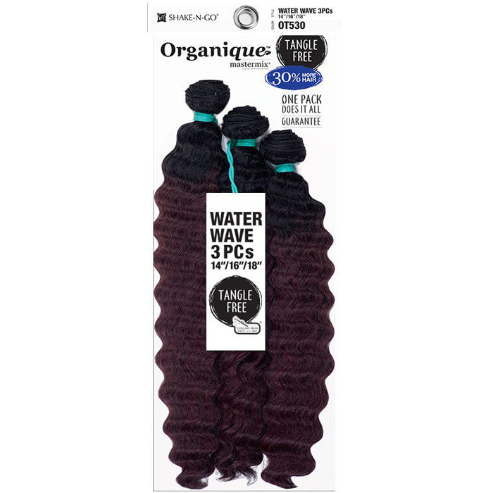 Shake-N-Go Organique MasterMix Weave - WATER WAVE 3PCS (14"16"18"/18"20"22")