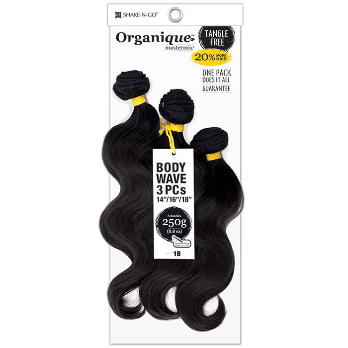 Shake-N-Go Organique Mastermix Weave - BODY WAVE 3 PCS 14-28"