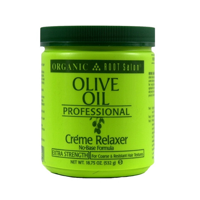 Organic Root Salon OLIVE OIL Cream Relaxer 18.75 oz (Extra / Original)