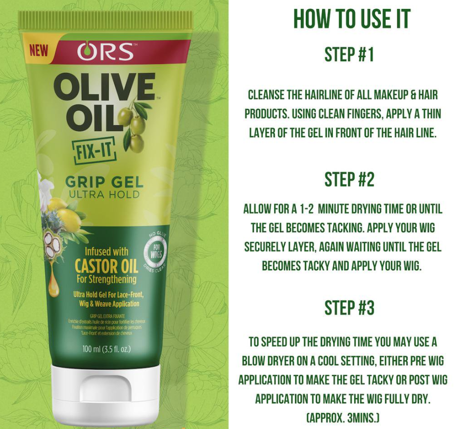 ORS Olive Oil Fix-It Ultra Hold Grip Hair Gel 5 oz