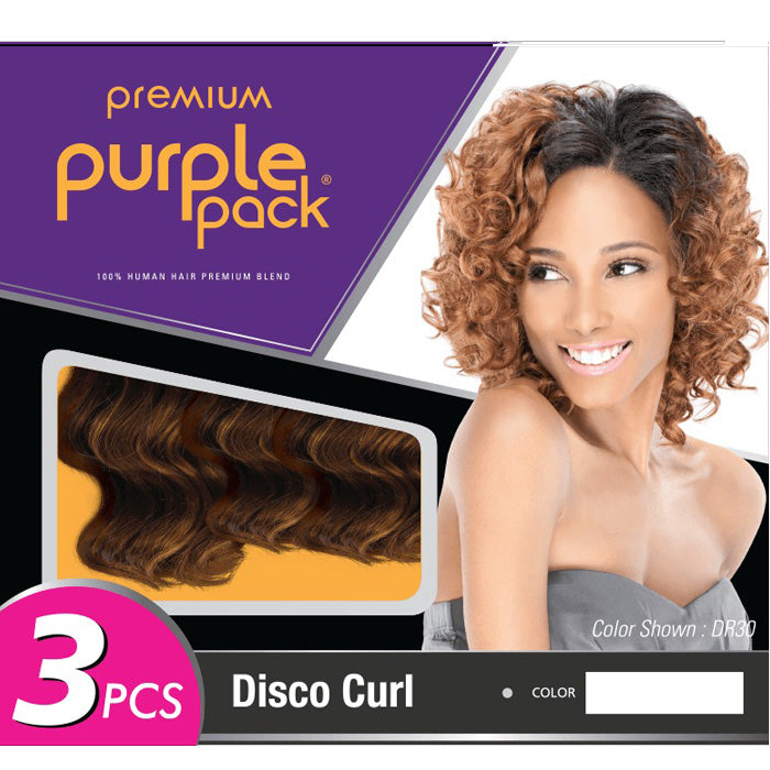 Outre Premium Purple Pack Weave - DISCO CURL 3 Pcs