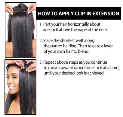 Outre Batik Clip in STRAIGHT 18 Inch (8 PCS)