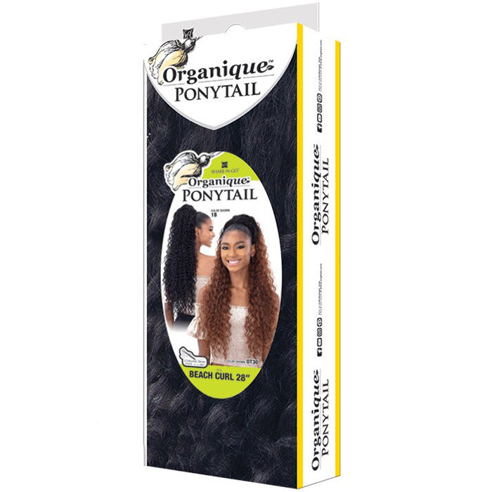 Shake N Go Organique Ponytail - BEACH CURL 28"