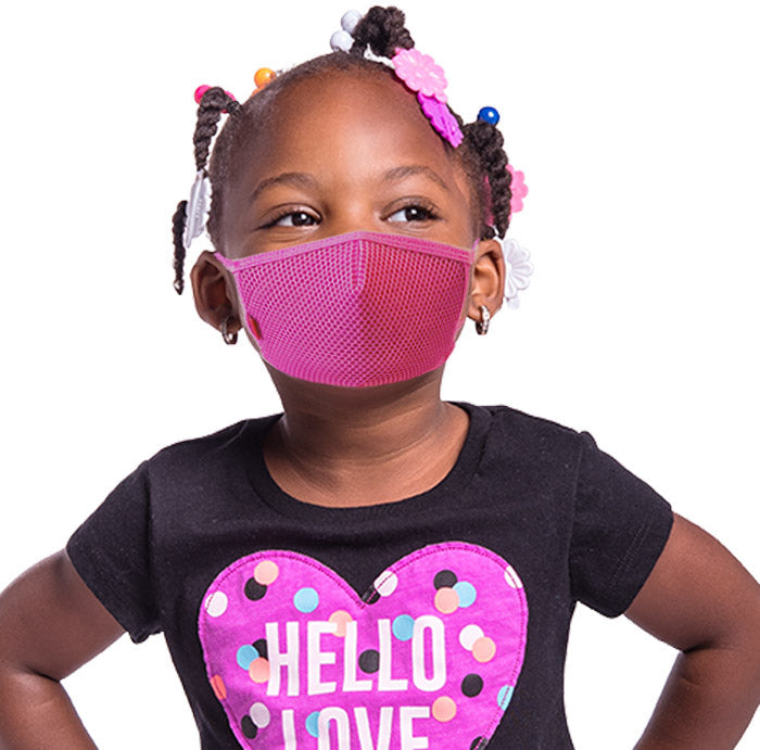 Protective 3D Reusable Mesh KIDS Mask ages 5-10