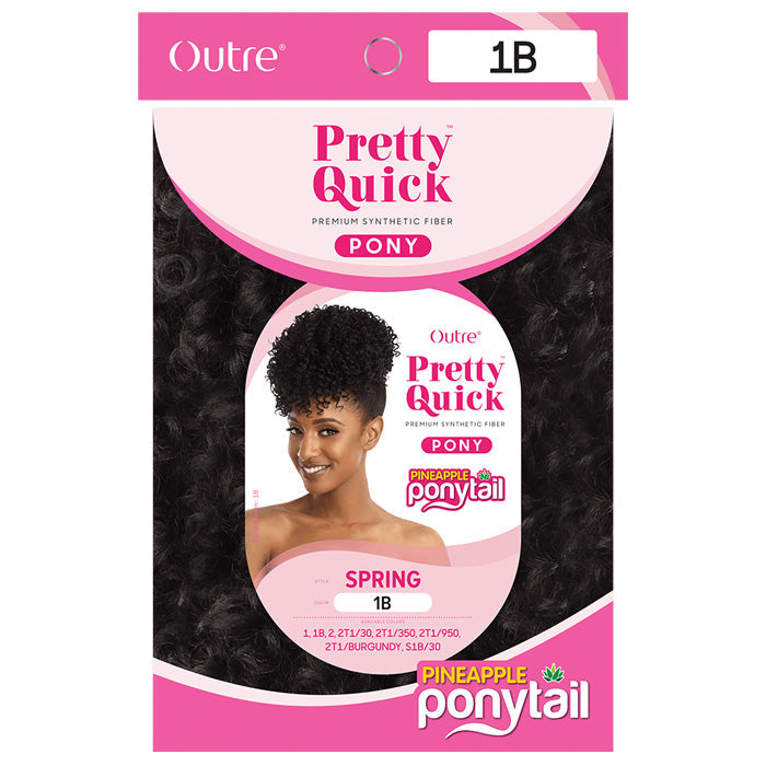Outre Pretty Quick Pony Synthetic Ponytail SPRING