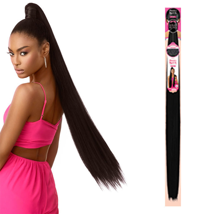 Outre Pretty Quick Wrap Around Pony - SLEEK STRAIGHT 36"