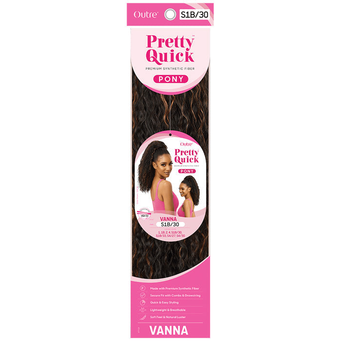 Outre Pretty Quick Drawstring Ponytail - VANNA