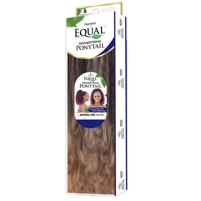 Freetress Equal Drawstring Ponytail NATURAL GIRL (MED ROD)