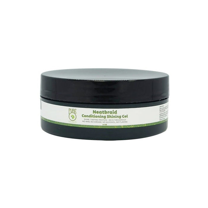 Pure O Natural Neatbraid Conditioning Shining Gel 4 oz/ 8 oz