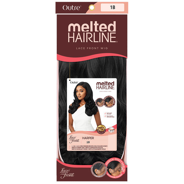 Outre Synthetic Melted Hairline Lace Front Wig HARPER