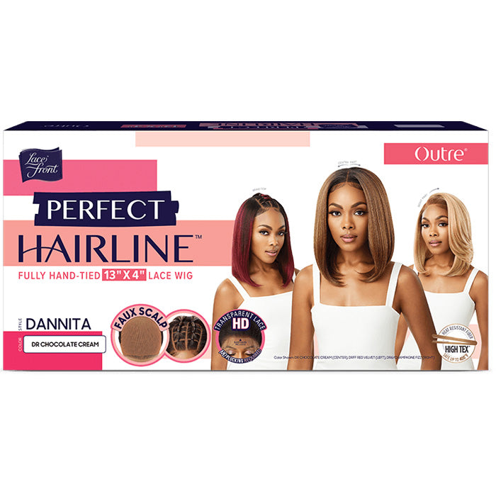 Outre Synthetic Lace Front Wig Perfect Hairline 13x4 FAUX SCALP DANNITA