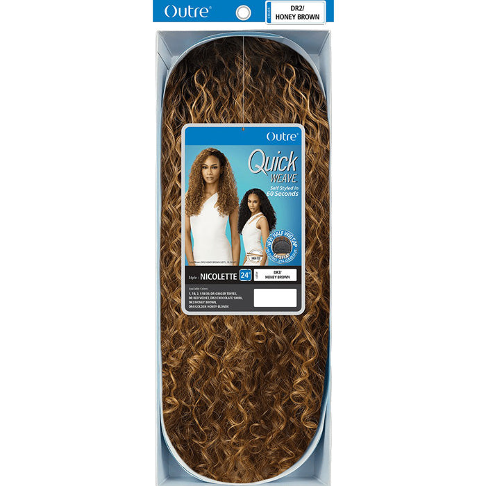 Outre Quick Weave Half Wig - NICOLETTE
