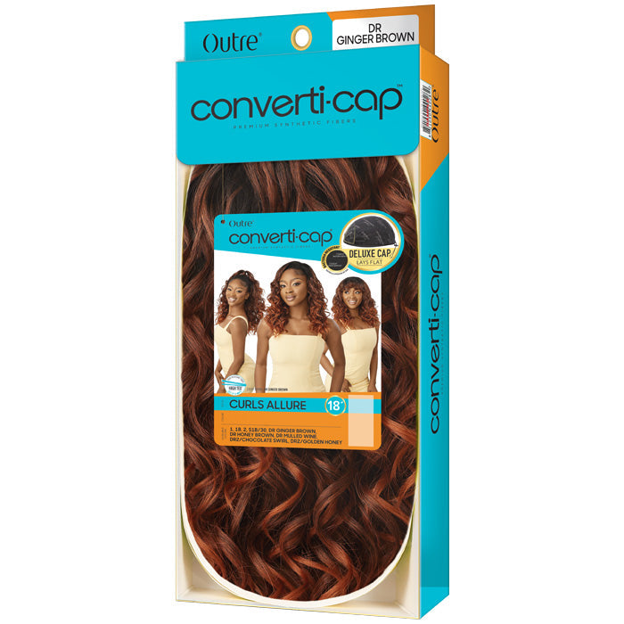 Outre Converti-Cap Delux Cap Half Wig - CURLS ALLURE