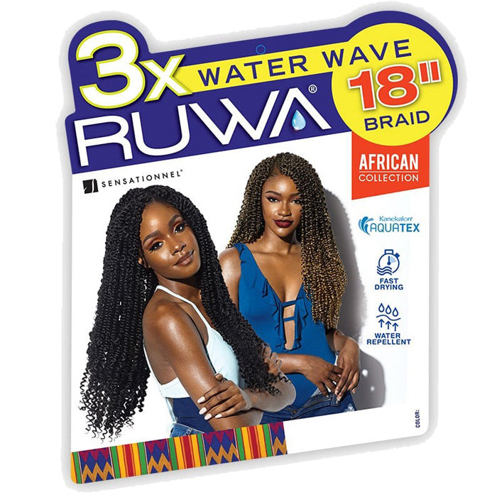 Sensationnel Ruwa - 3X WATER WAVE BRAID 18"
