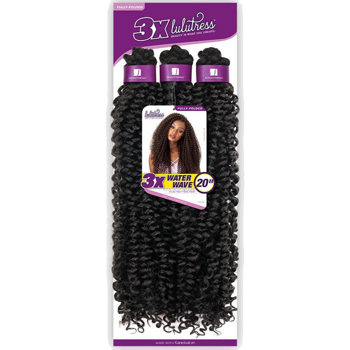 Sensationnel Lulutress Fully-Folded Braid - 3X WATER WAVE 20