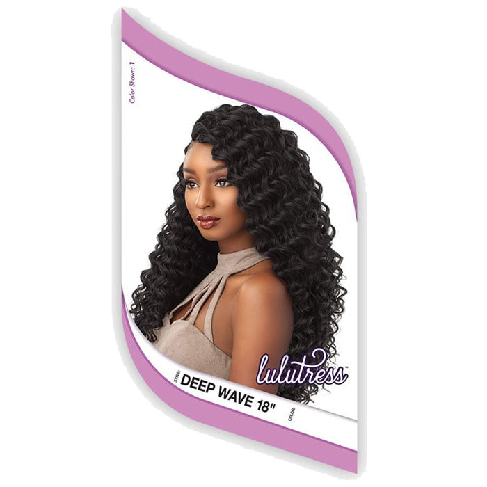 Sensationnel Lulutress Crochet Braid DEEP WAVE 18 Inch
